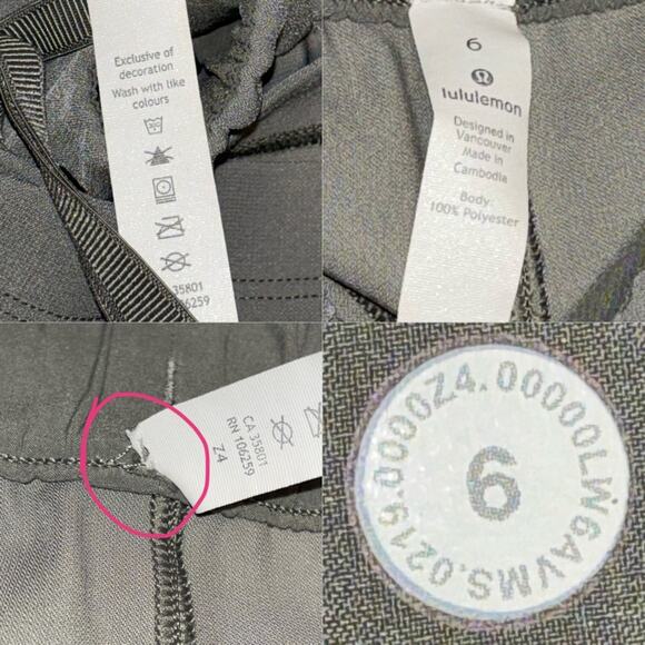 Lululemon On the Fly Crop *Woven 23" In Carbon Dust
Women's size 6 relaxed fit - Picture 16 of 16
